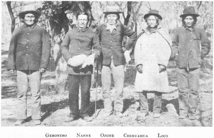 Geronimo, Nanne, Ozonne, Chihuahua, Loco