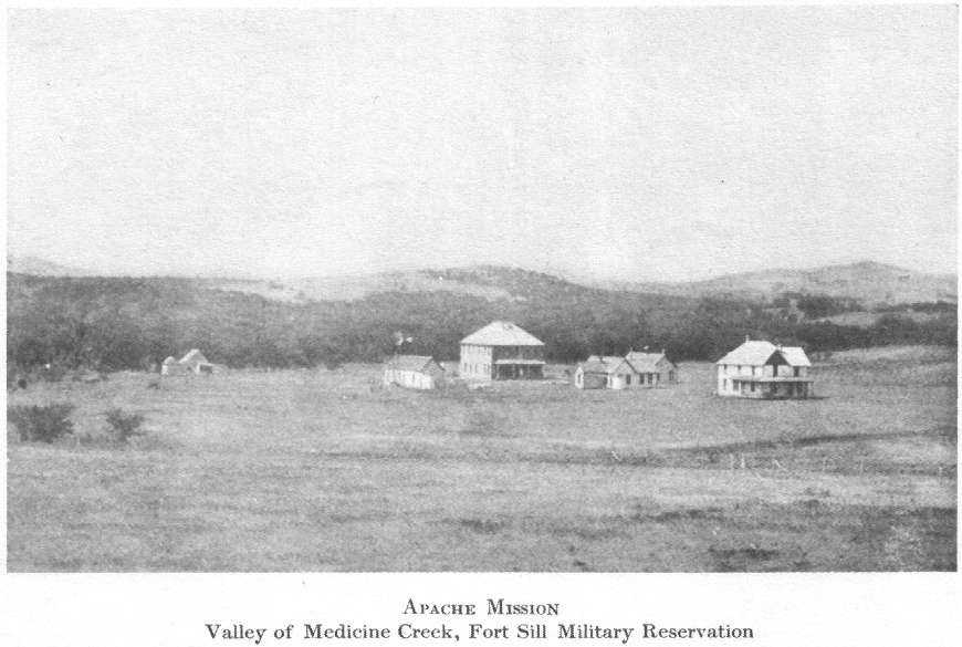 Apache mission--Valley of Medicine Creek, Fort Sill Military Reservation