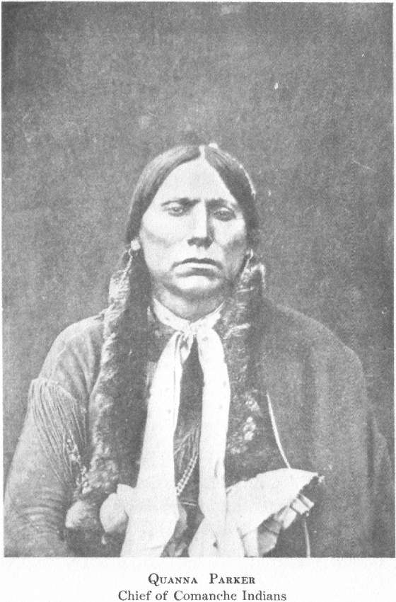 Quanna Parker, chief of Comanche Indians