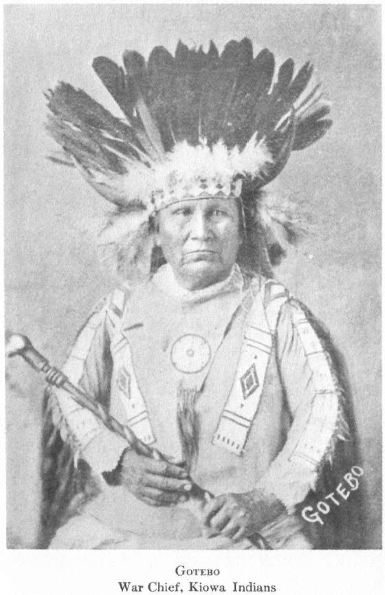 Gotebo, war chief, Kiowa Indians