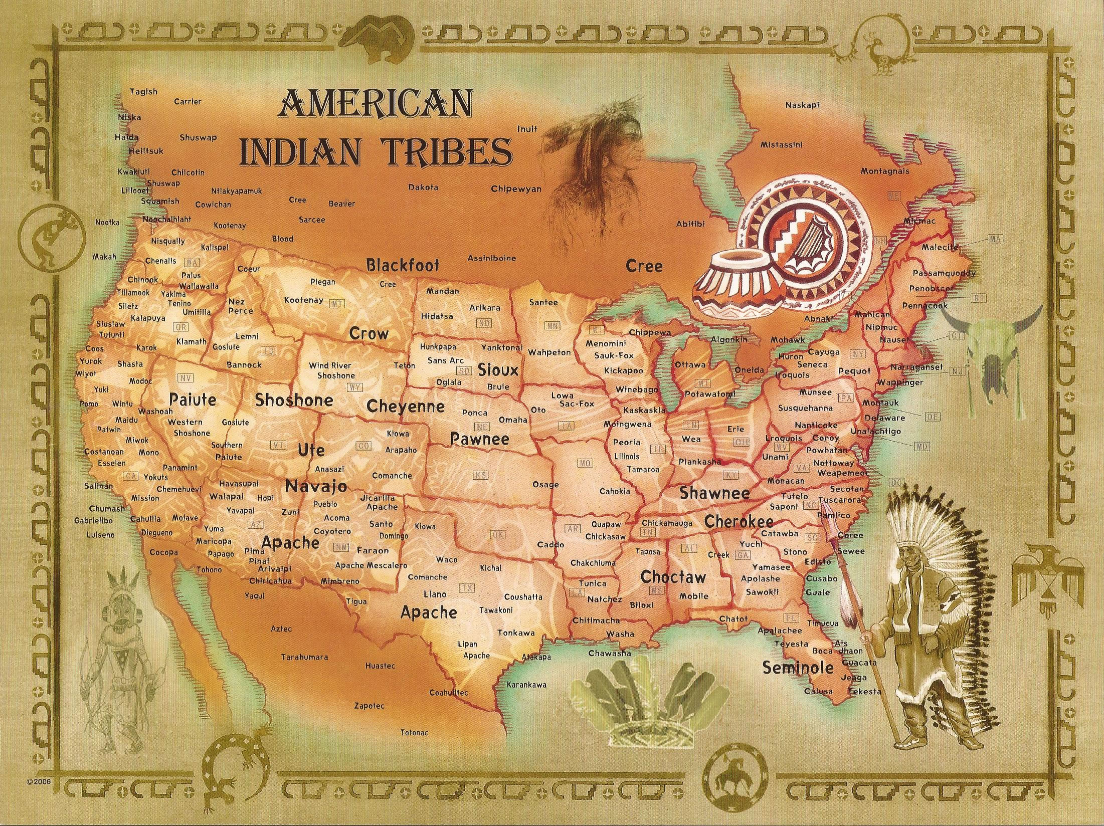 American Indian Tribes @ Ya-Native.com