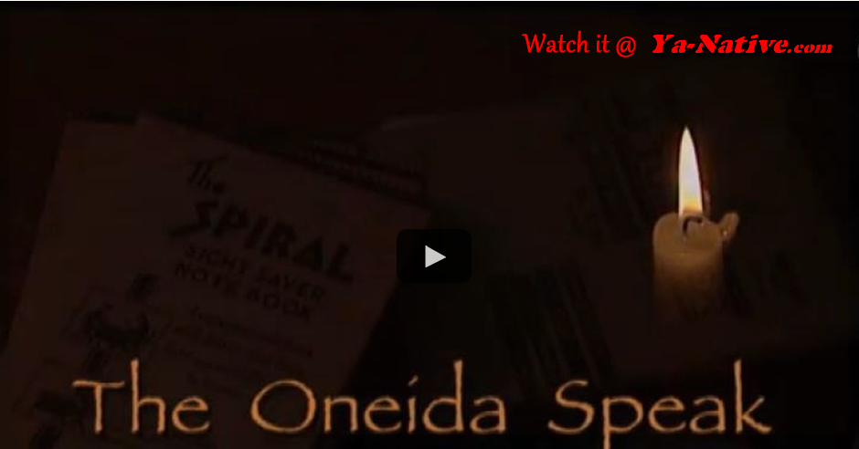 the oneida speak